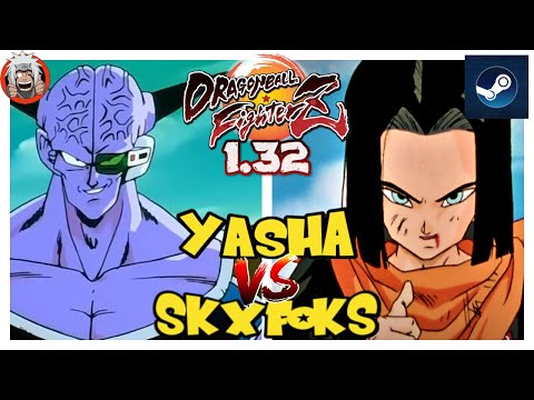 DBFZ Yasha vs skxfoks (GogetaSSB, VegettoSSB, A17) Vs (Jiren, Ginyu, Krillin)
