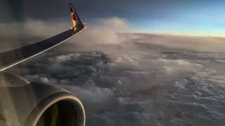 Twilight Cruise | American Airlines Boeing 737NG Cruise Footage | Pensacola, FL - Dallas, TX AA2328