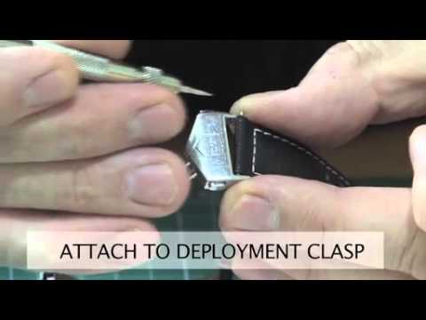 Fitting a TAG Heuer deployment clasp