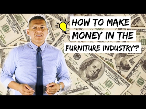 Part of a video titled How to make more money in the furniture industry - YouTube