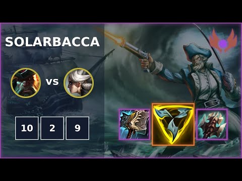 [ solarbacca ] Gangplank TOP vs Camille | NA MASTER | LOL Season 2022