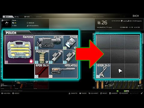 Save 8 Slots in Your Container with This Trick - ESCAPE FROM TARKOV .12.12.30 EFT