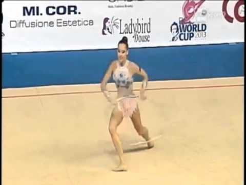 Katsiaryna Halkina Hoop Final 2013 Pesaro World Cup