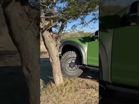 Ford F-150 Raptor, insane tree climbing!