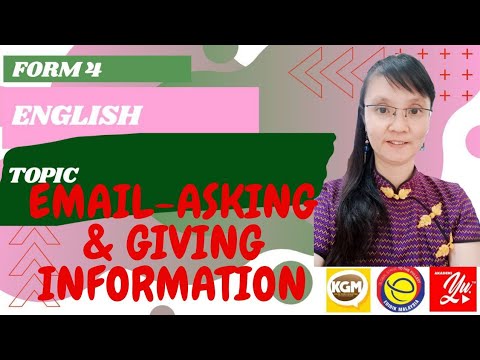 UNIT 6: TIME OUT (EMAIL ASKING FOR AND GIVING INFORMATION)