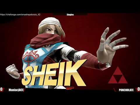 SmashaPalooza 42: Winners - MaNiAcJaCe (Sheik) vs Poncholate (Fox)