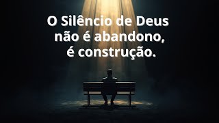 O silêncio de Deus não é abandono, é construção