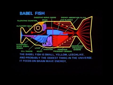 Babel Fish - The Oddest Thing In The Universe - The Hitchhiker's Guide To The Galaxy - BBC