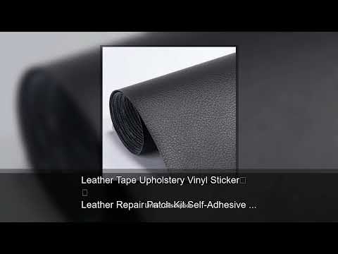 Leather Tape Upholstery Vinyl Sticker Leather Repair Patch Kit Self-Adhesive for Couches Sofa F