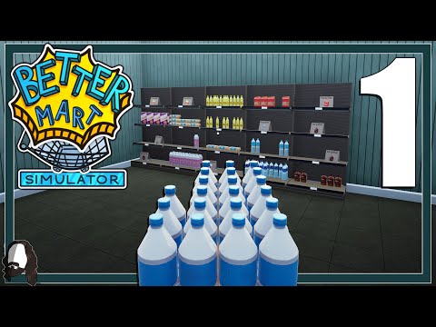 DER ERSTE TAG IM BESTEN SUPERMARKT DER WELT - BETTER MART #01 - LET'S PLAY - DEUTSCH