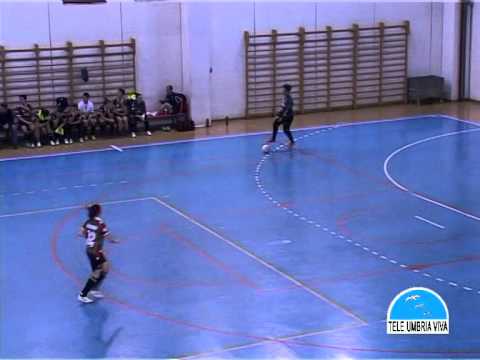 SERVIZIO TG TELE UMBRIA VIVA  AMICHEVOLE "TERNANA FUTSAL-RIETI U21"  22 01 14