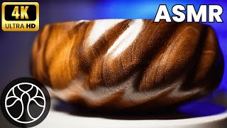 Woodturning Modern Art | Spiral Fluted Bowl with Hand Carving - ASMR Satisfying wood turning