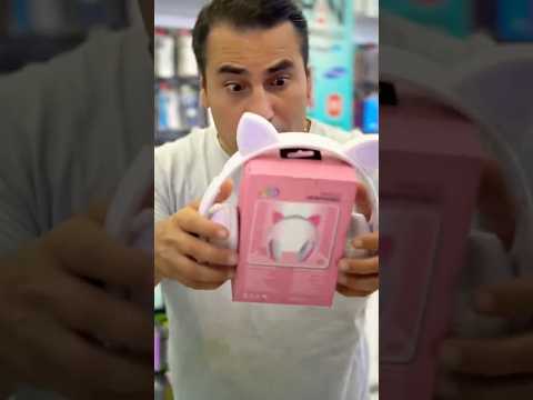 ￼ Aşkım’a kedili kulaklık aldım 😍