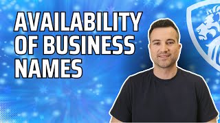 How to check business name availability