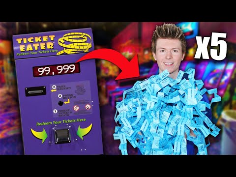 So gewinnen Sie 5 Arcade-Jackpots hintereinander!