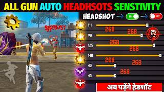 Free Fire Auto Headshot Trick 2026 Sensitivity | 2gb, 4gb, 6gb Ram Headshot Sensitivity Setting ~