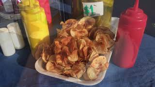 Eating at the Prescott Frontier Days Rodeo