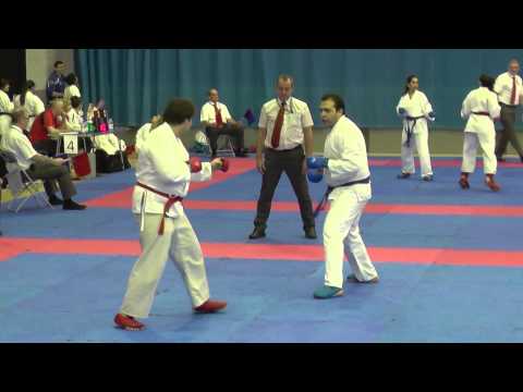 BUCS 2014 - Kumite - Men's Novice +80kg - Joseph Hallet