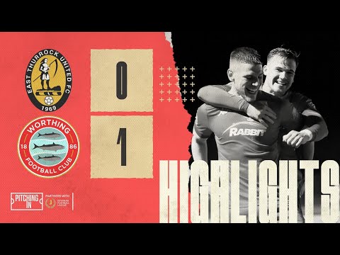 Kealy strike secures VITAL win | Highlights | East Thurrock 0 Worthing 1
