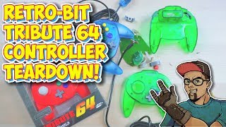 Retro-Bit Tribute 64 Hori Mini Pad Style Controller Teardown!