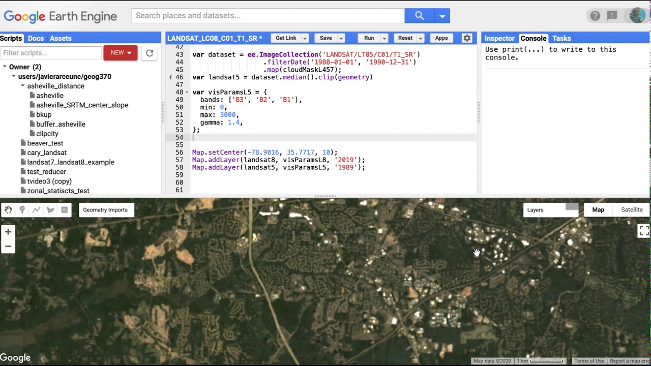 Exporting images from Google Earth Engine