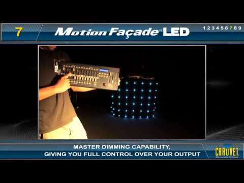 Chauvet Motion Facade LED Mobile DJ LED 2 x 1m, зображення 1