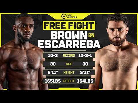 Omiel Brown vs Edgar Escarrega full fight