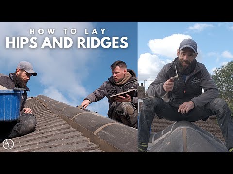 HOW TO LAY HIPS AND RIDGES | Roofing Series
