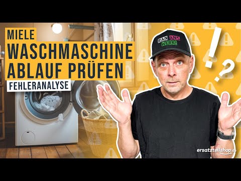 Miele Waschmaschine Ablauf prüfen leuchtet – Schnelle Lösung in 2 Minuten!