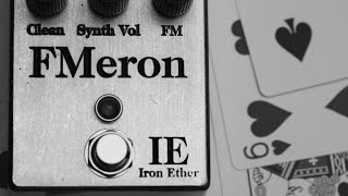 Video thumbnail for Iron Ether FMeron | Synth Bass Pedal by Janek Gwizdala