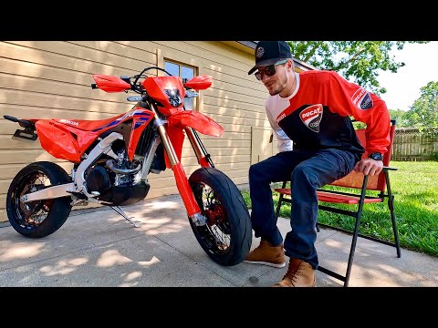 The Story of a CRF450RL / Enduro vs. Supermoto