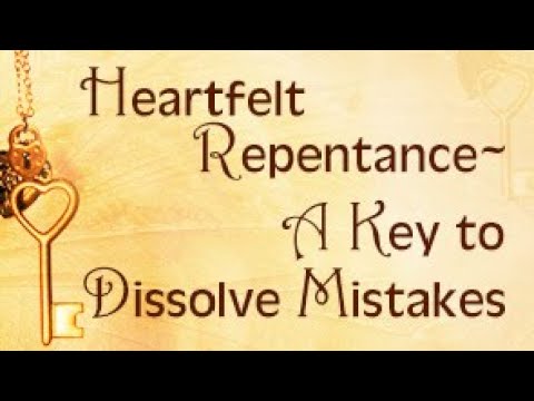 Heartfelt repentance-a key to dissolve mistakes | Pujya Deepakbhai English Video