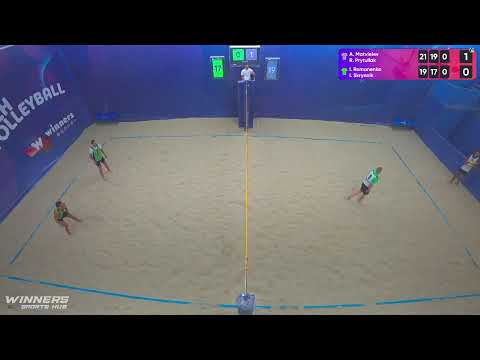 14:00 A. Matvieiev / R. Prytuliak - I. Romanenko / I. Skrynnik 21.08.2022 | Winners Beach Volleyball