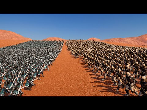 1000 SWORDSMEN vs 1000x UNITS - Epic Fantasy Battle Simulator