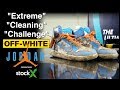 Off White Jordan 1 UNC Extreme Cleaning Challenge Presented By StockX