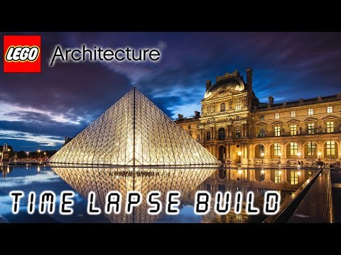 Vidéo LEGO Architecture 21024 : Le Louvre (Paris, France)