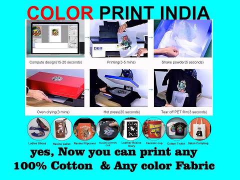 Dtf Multicolor Sticker Printing