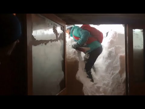 Snowed in in the Tatra Mountains, so what?