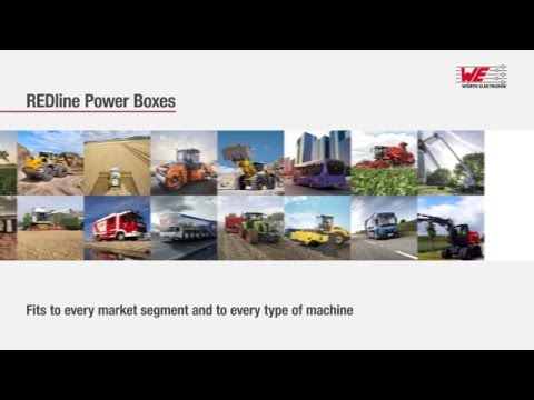 Product presentation: REDline Power Boxes from Würth Elektronik ICS