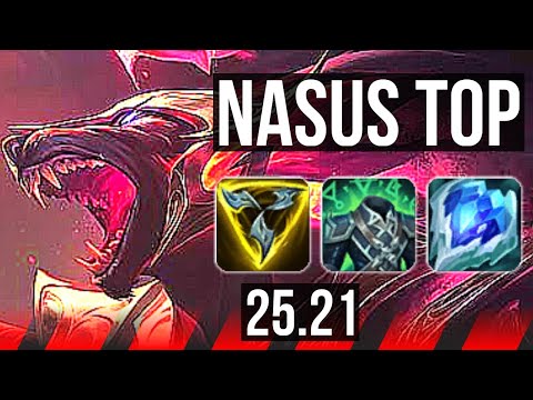 NASUS vs VOLIBEAR (TOP) | 6 solo kills, Legendary, 11/3/7 | EUW Diamond | 25.21