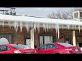 Why hanging icicles are dangerous, what you should do