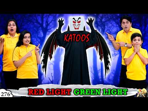 RED LIGHT GREEN LIGHT | Ep 276 | KATOOS - Halloween | Horror Family Challenge | Aayu and Pihu Show
