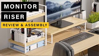 Cheap Desktop Monitor Riser/Shelf⭐Review & Assembly