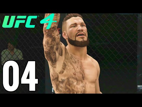 UFC 4 Career Mode Walkthrough Part 4 - INJURY