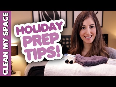5 Time Saving Holiday Prep Tips! Quick & Easy Ways How to Prepare for the Holidays (Clean My Space)