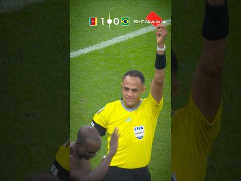 Cameroon 1-0 Brazil 😱 SHOCK Victory! World Cup 2022