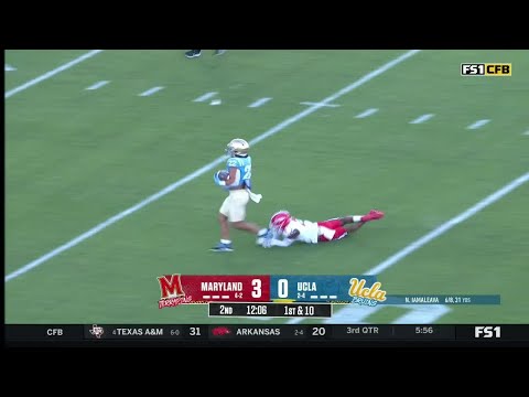 Anthony Frias II Goes 55 YARDS to the HOUSE vs. Maryland | UCLA Football | 10/18/25
