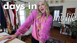 opening up about my insecurities, i'm a walking pad girlie now!, estate sale & spring nails