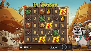 Le Digger Slot Bonus Game Big Win x1311 💰 Online Casino