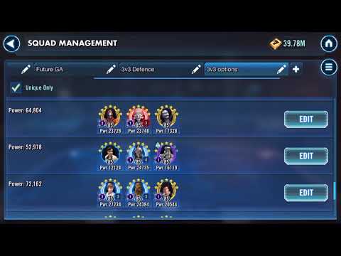 Best 3v3 Teams for Mid Game Players without GLs!! - SWGOH